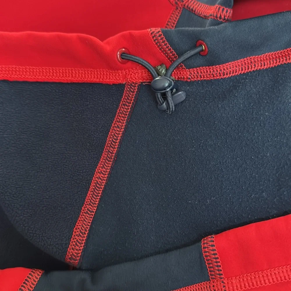 The North Face Men’s Red and‎ Black quarter zip Jacket